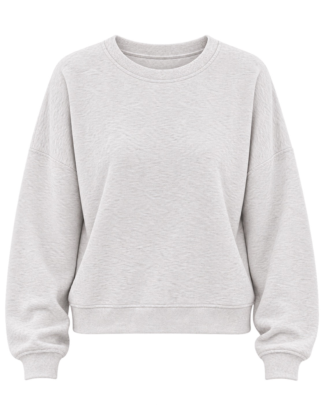 Sweat Matière Sport Chic Gris chiné, La Garde-Robe de Nina - vue 4