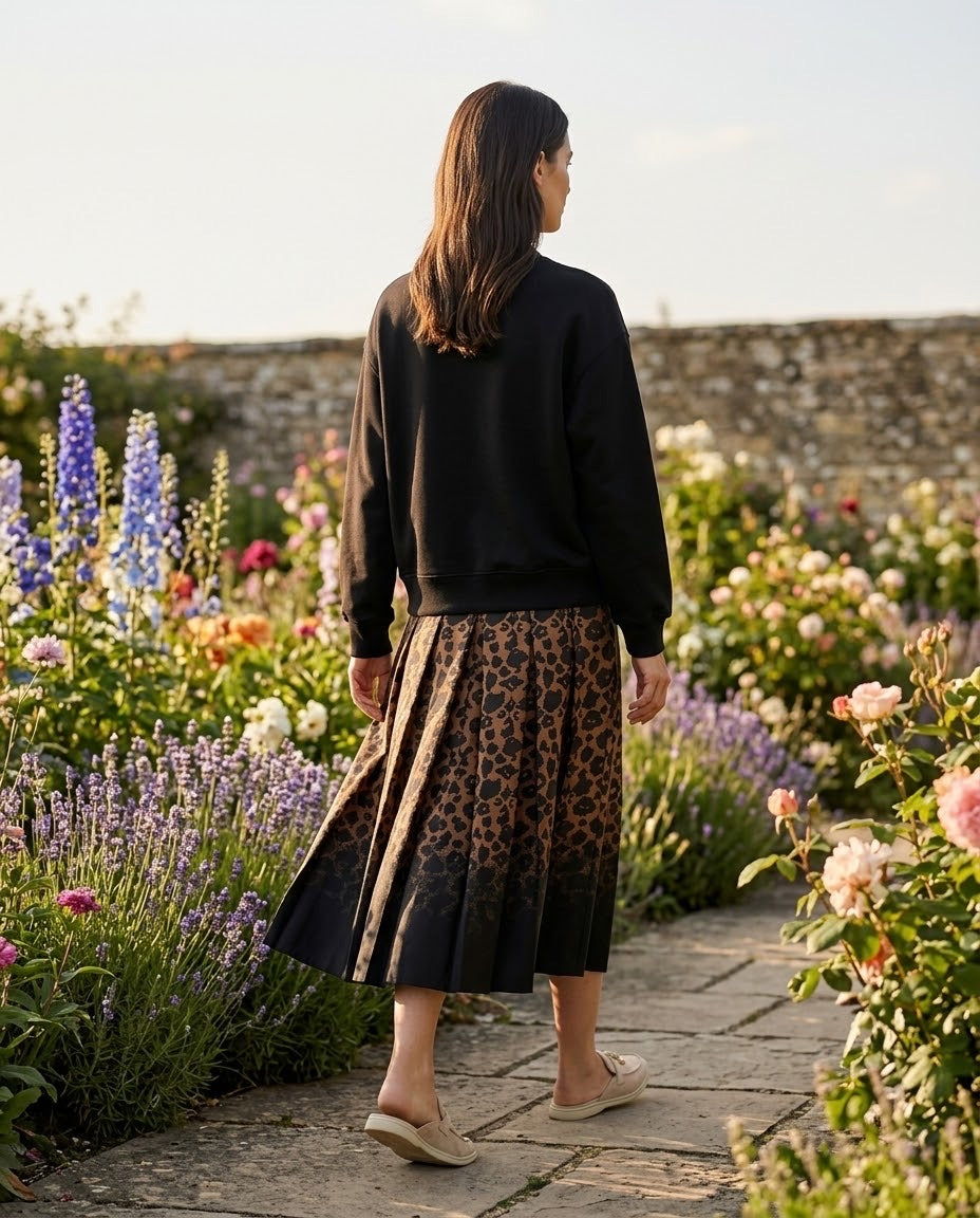 Sweat Noir Fleur Crochet, La Garde-Robe de Nina - vue 3