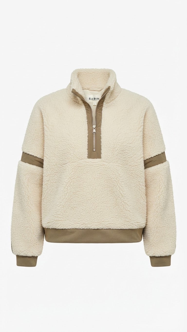 Sweat Tout Doux Écru, La Garde-Robe de Nina - vue 4