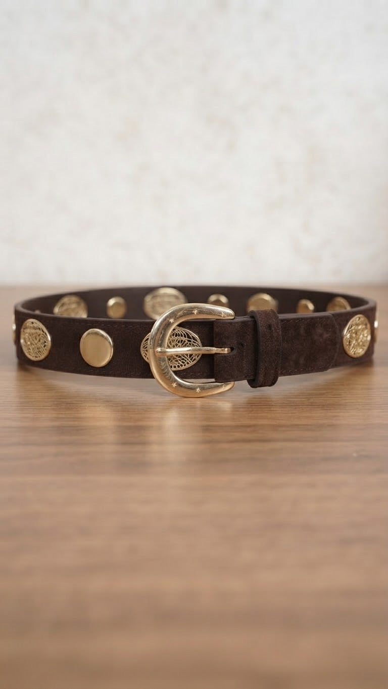 Ceinture Effet Daim Choco, La Garde-Robe de Nina - vue 2