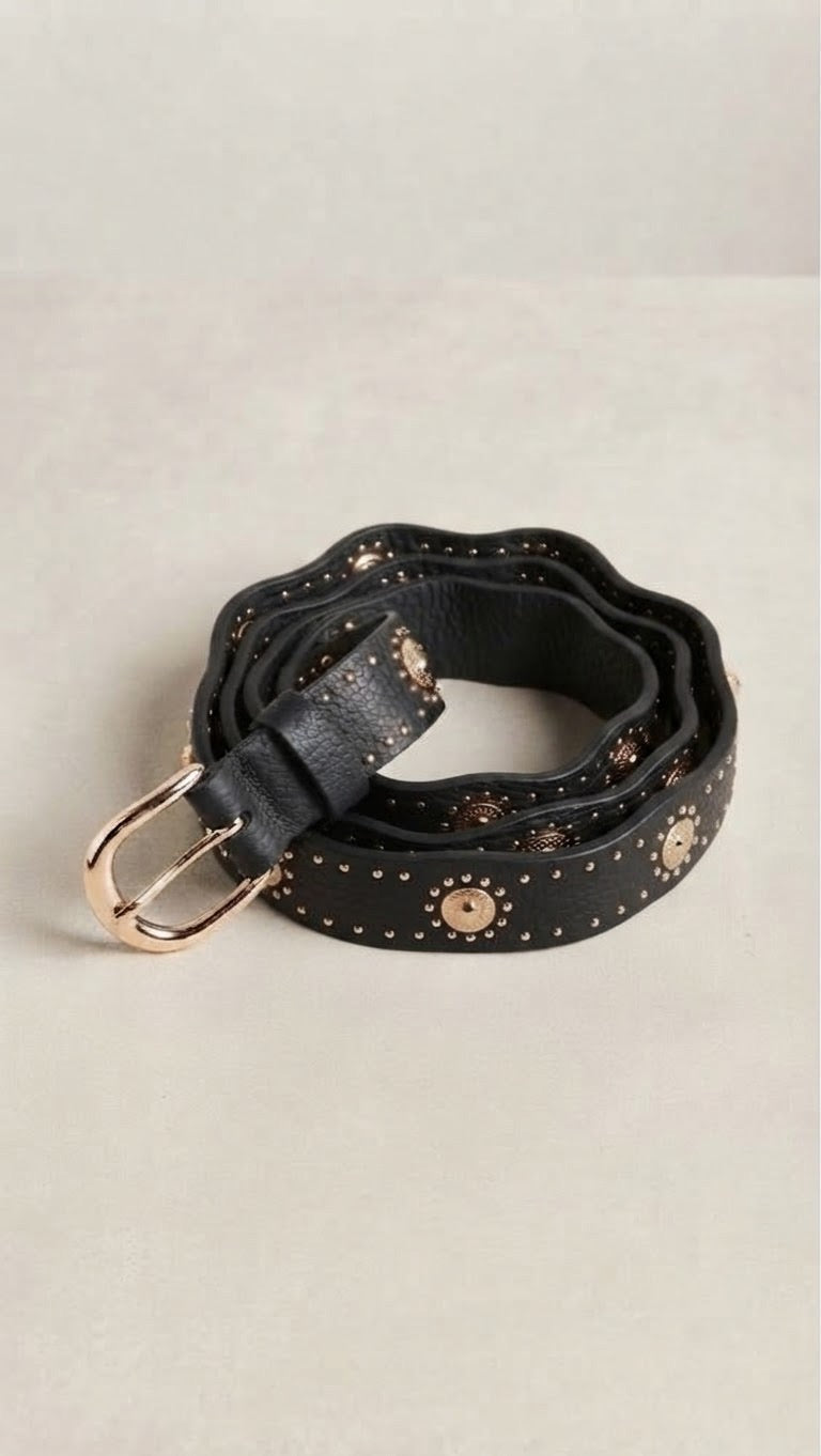 Ceinture Similicuir Noir, La Garde-Robe de Nina - vue 2