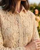Chemise Dentelle Écrue, La Garde-Robe de Nina - vue 2
