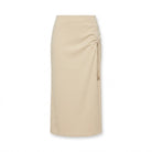 Ensemble en Maille Top & Jupe Zip Chaîne Beige, La Garde-Robe de Nina - vue 4