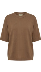 Ensemble en Maille Top & Jupe Zip Chaîne Camel, La Garde-Robe de Nina - vue 5