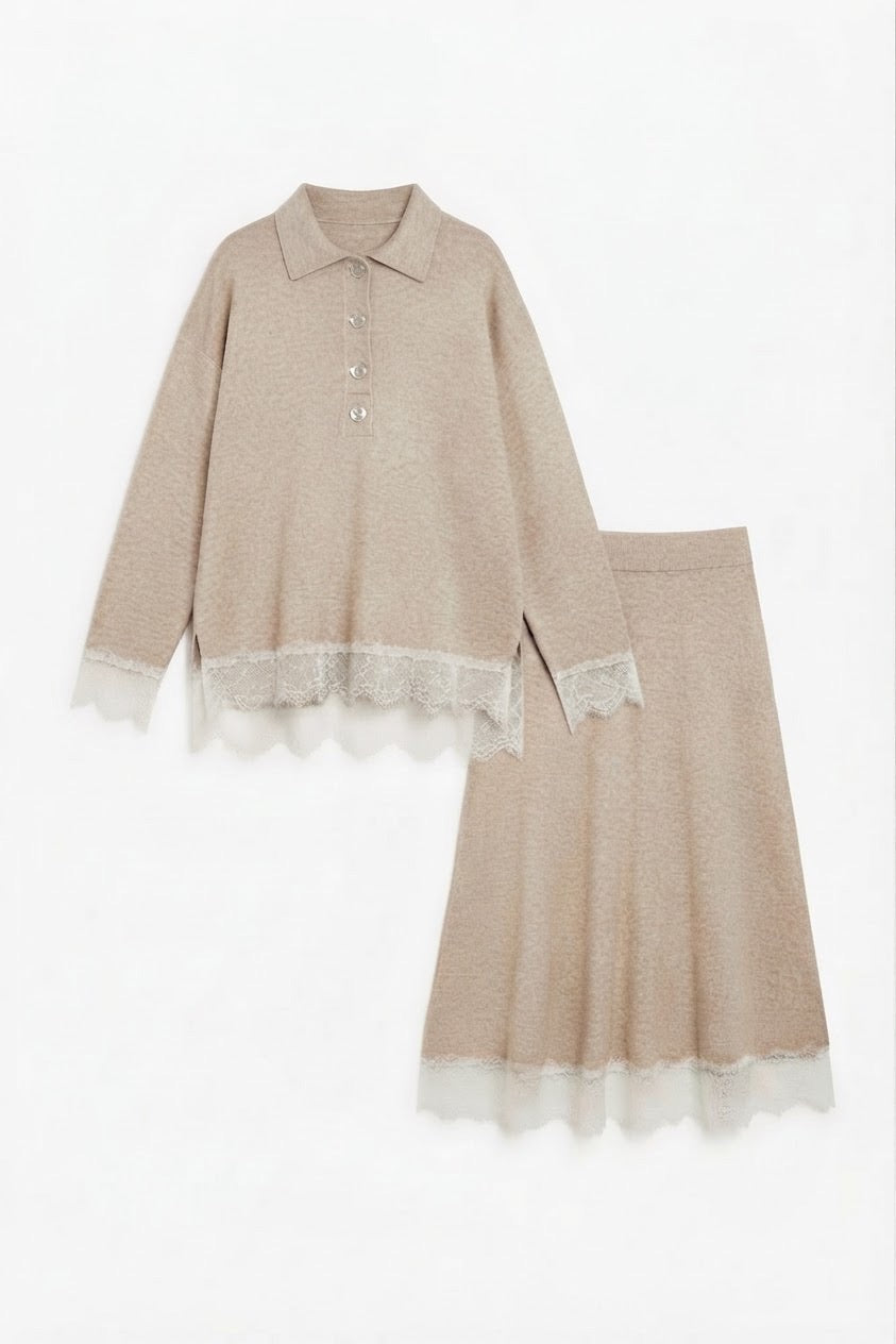 Ensemble Pola Écru, La Garde-Robe de Nina - vue 2