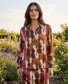 Ensemble Tie-Dye Chemise & Jupe Satinée, La Garde-Robe de Nina - vue 2