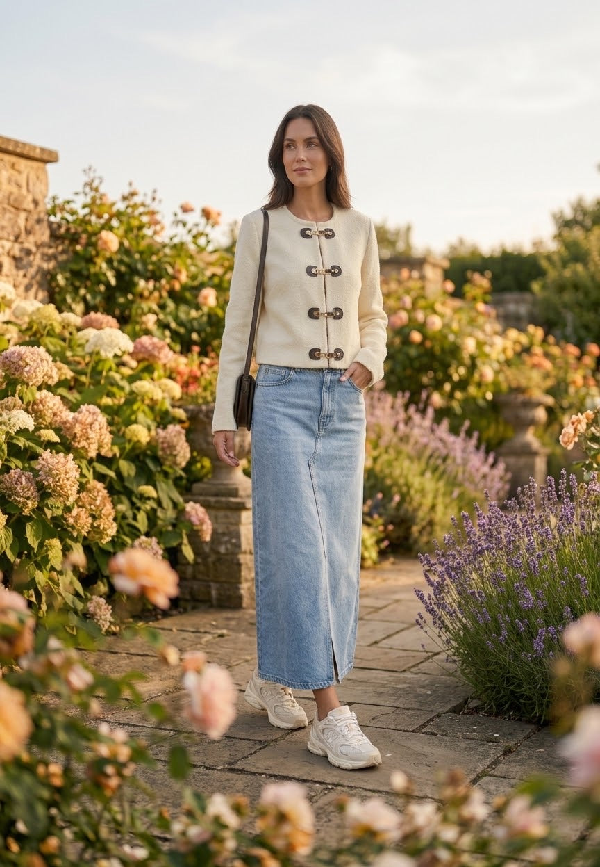 Gilet Bouclé Fermoirs Mors, La Garde-Robe de Nina - vue 1