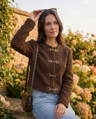 Gilet Bouclé Fermoirs Mors, La Garde-Robe de Nina - vue 2