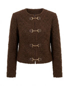 Gilet Bouclé Fermoirs Mors, La Garde-Robe de Nina - vue 5