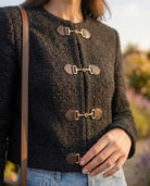 Gilet Bouclé Fermoirs Mors, La Garde-Robe de Nina - vue 6