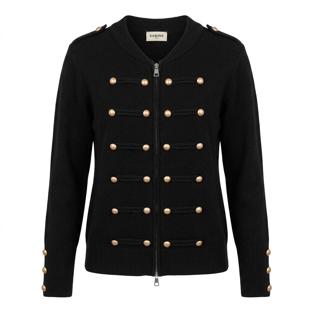 Gilet Boutons Dorés, La Garde-Robe de Nina - vue 3
