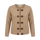Gilet Camel Fermoirs Toggle, La Garde-Robe de Nina - vue 4