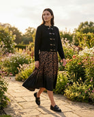 Gilet Noir Fermoirs Dorés, La Garde-Robe de Nina - vue 2