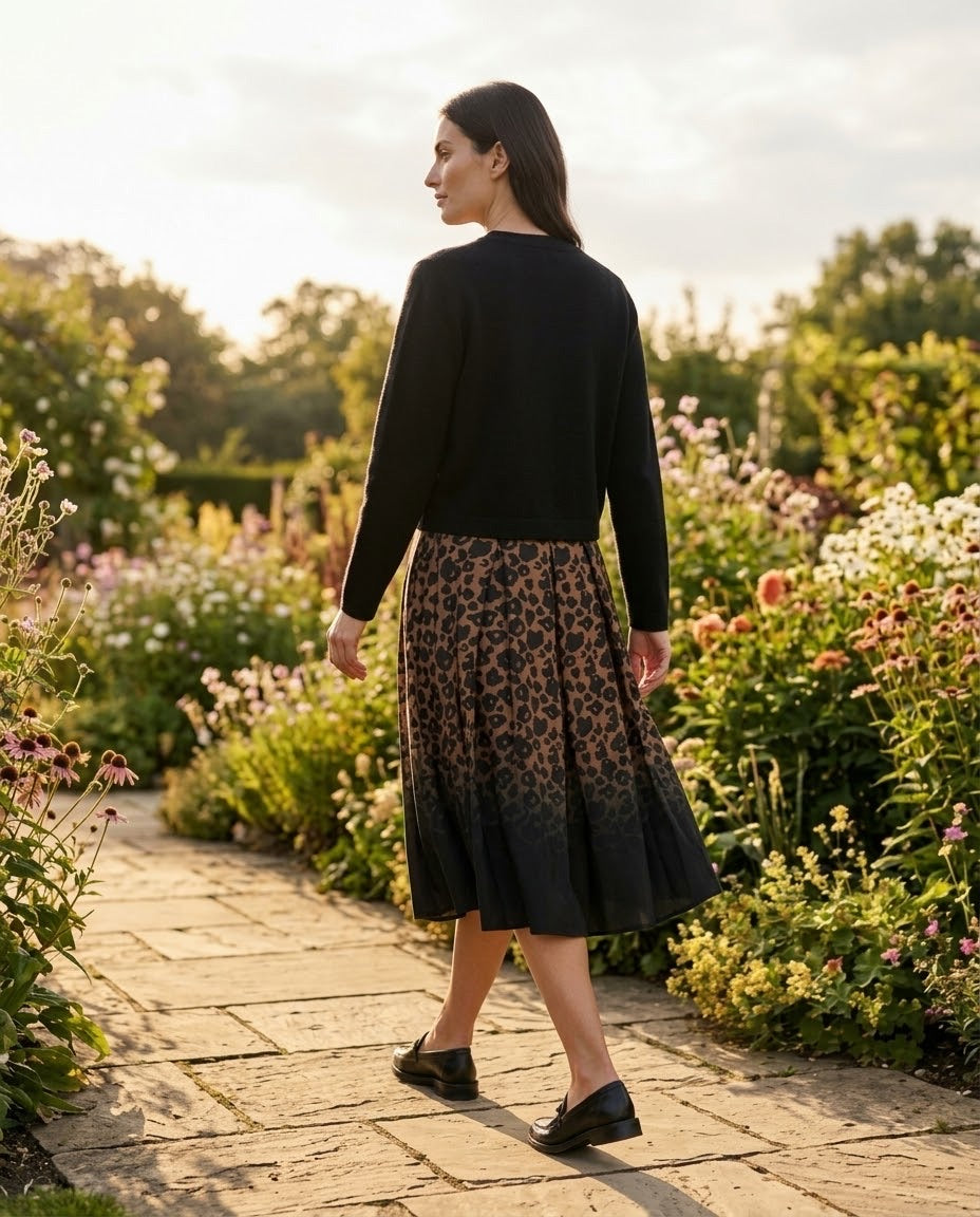 Gilet Noir Fermoirs Dorés, La Garde-Robe de Nina - vue 3