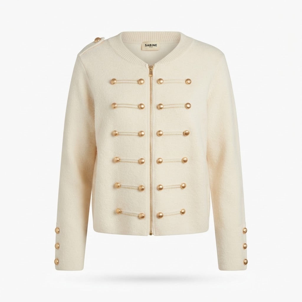 Gilet officier boutons dorés, La Garde-Robe de Nina - vue 4