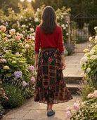 Gilet Rouge Boutons Col Rond, La Garde-Robe de Nina - vue 3