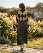 Jupe Cuir Vegan Froissé Noire, La Garde-Robe de Nina - vue 2