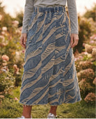 Jupe en Jean Effet Déchiré Frangé, La Garde-Robe de Nina - vue 2
