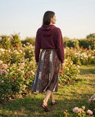 Jupe Imprimé Foulard Ceinturée, La Garde-Robe de Nina - vue 2