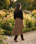 Jupe Léopard Coton Épais, La Garde-Robe de Nina - vue 3