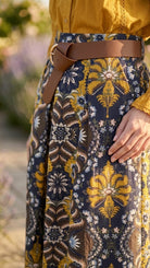 Jupe Longue Imprimé Médaillon Multicolore, La Garde-Robe de Nina - vue 3