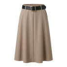 Jupe Longue Rayée Beige Ceinturée, La Garde-Robe de Nina - vue 5