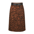 Jupe Midi Imprimé Tigré, La Garde-Robe de Nina - vue 4