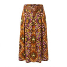 Jupe Plissée Imprimé Folklorique Multicolore, La Garde-Robe de Nina - vue 4