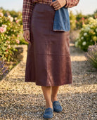 Jupe Similicuir Bordeaux, La Garde-Robe de Nina - vue 2