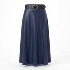Jupe Similicuir Marine, La Garde-Robe de Nina - vue 4