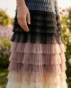 Jupon Tulle Volanté Dégradé, La Garde-Robe de Nina - vue 2