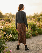 Pull Bi-Matière Gris Empiècements Tressés, La Garde-Robe de Nina - vue 4
