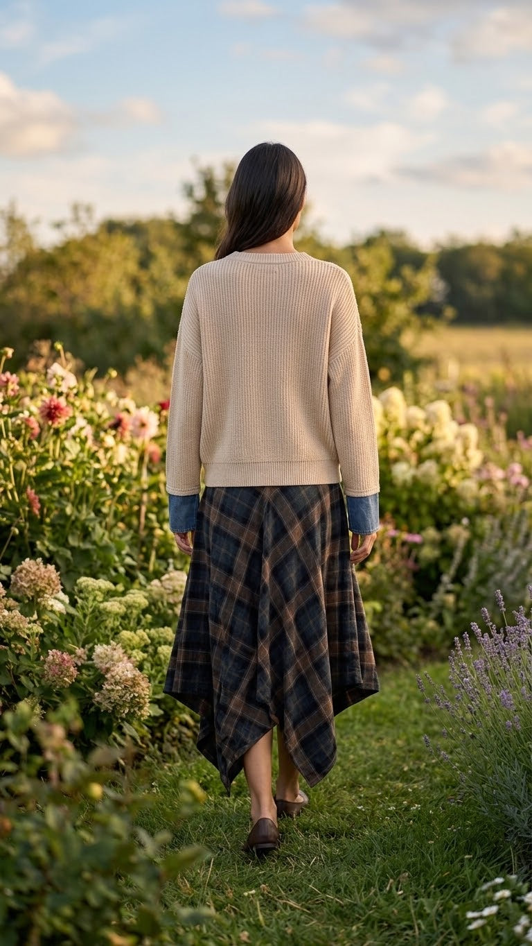 Pull Poche Plaquée Denim, La Garde-Robe de Nina - vue 2