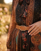 Robe Bohème Imprimé Foulard Ceinturée, La Garde-Robe de Nina - vue 2