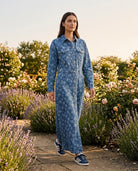 Robe Chemise en Jean Imprimé Fleuri, La Garde-Robe de Nina - vue 1