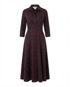 Robe Chemise Tartan Ceinture Croisée, La Garde-Robe de Nina - vue 4