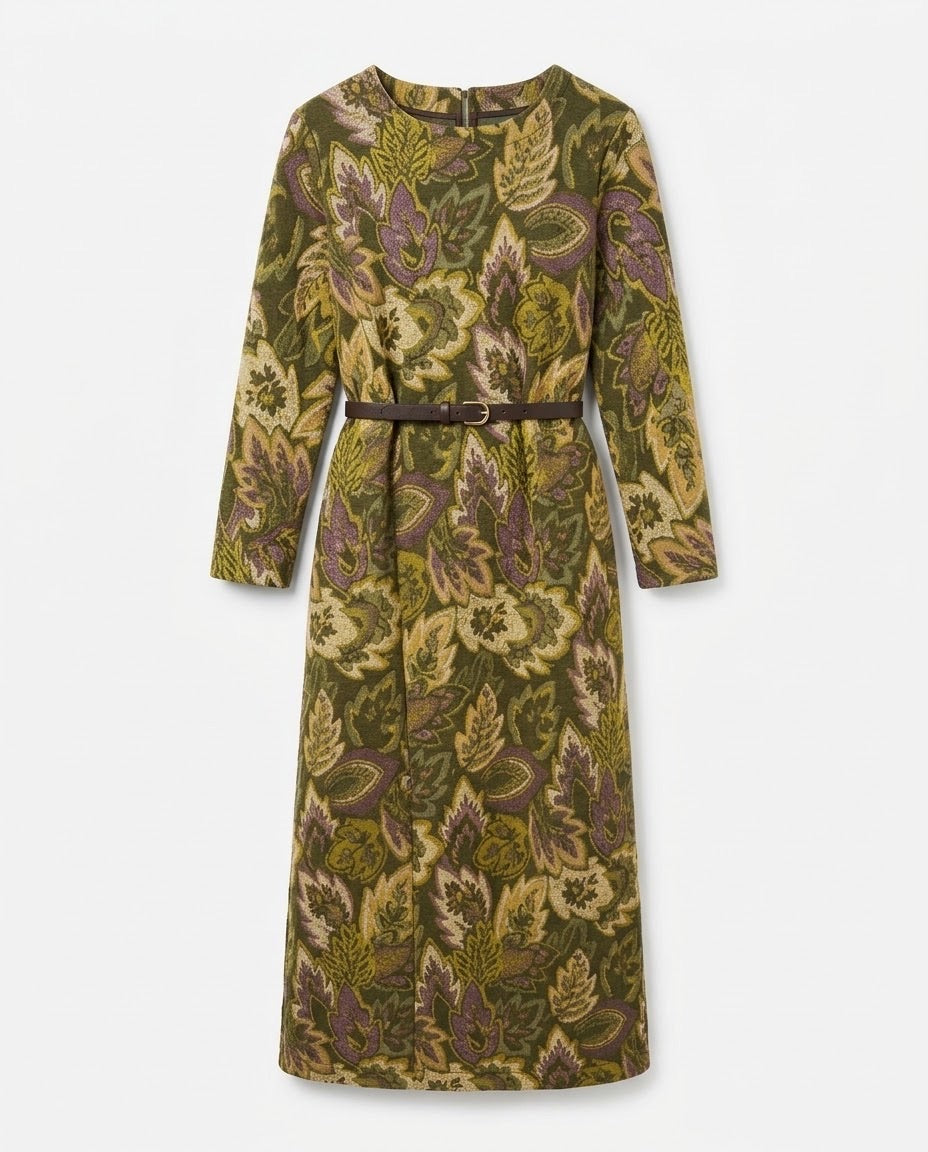 Robe Longue Imprimé Feuillages Sport Chic, La Garde-Robe de Nina - vue 4