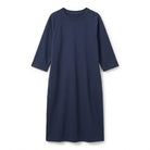 Robe Sweat Matière Sport Chic Marine, La Garde-Robe de Nina - vue 5