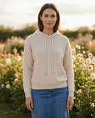 Sweat à Capuche Fils Lurex Beige, La Garde-Robe de Nina - vue 5