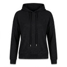 Sweat à Capuche Fils Lurex Noir, La Garde-Robe de Nina - vue 4