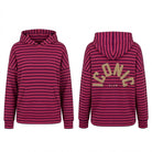 Sweat à Capuche Rayé Iconic Club Rose, La Garde-Robe de Nina - vue 2