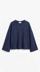 Sweat oversize sport chic – Bleu marine, La Garde-Robe de Nina - vue 4