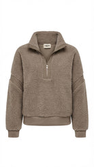 Sweat tout doux Taupe, La Garde-Robe de Nina - vue 3