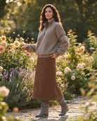 Sweat tout doux Taupe, La Garde-Robe de Nina - vue 4