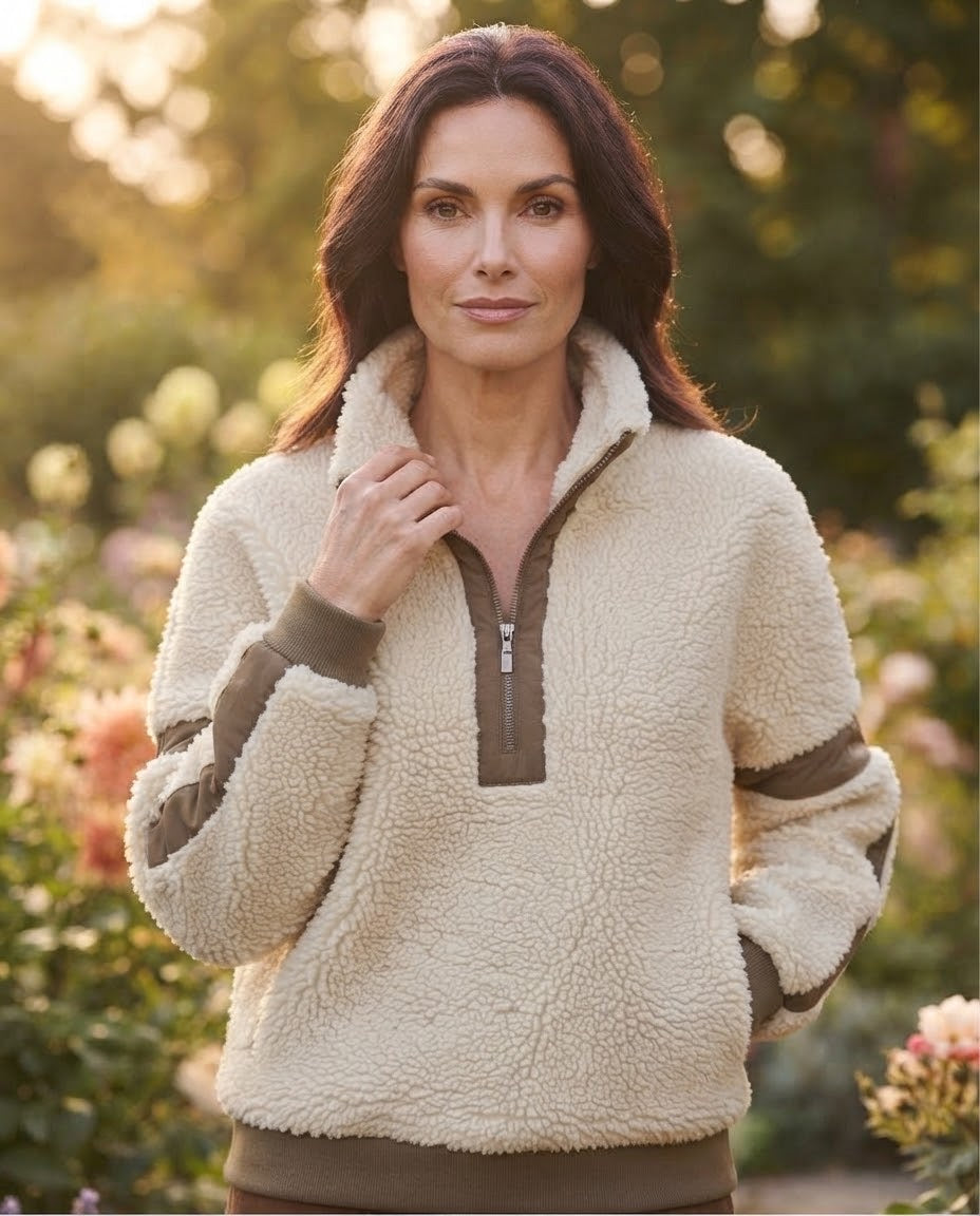 Sweat Tout Doux Écru, La Garde-Robe de Nina - vue 1