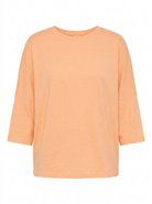 Tee-shirt basique Abricot, La Garde-Robe de Nina - vue 2