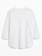 Tee-shirt basique Blanc, La Garde-Robe de Nina - vue 2