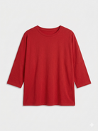 Tee-shirt basique Rouge, La Garde-Robe de Nina - vue 2
