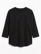 Tee-shirt basique Noir, La Garde-Robe de Nina - vue 2