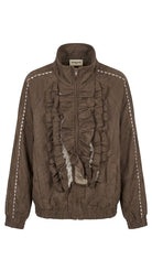 Veste en jean choco, La Garde-Robe de Nina - vue 4